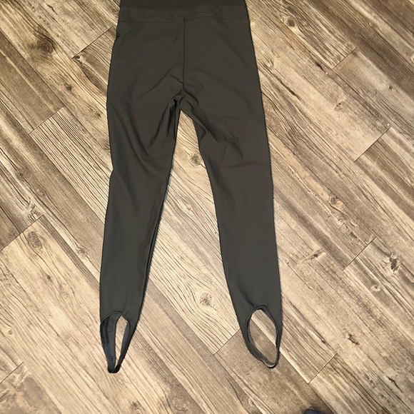 Zara Legging Basic Brown Riding Style Leggings XL - Picture 4 of 6